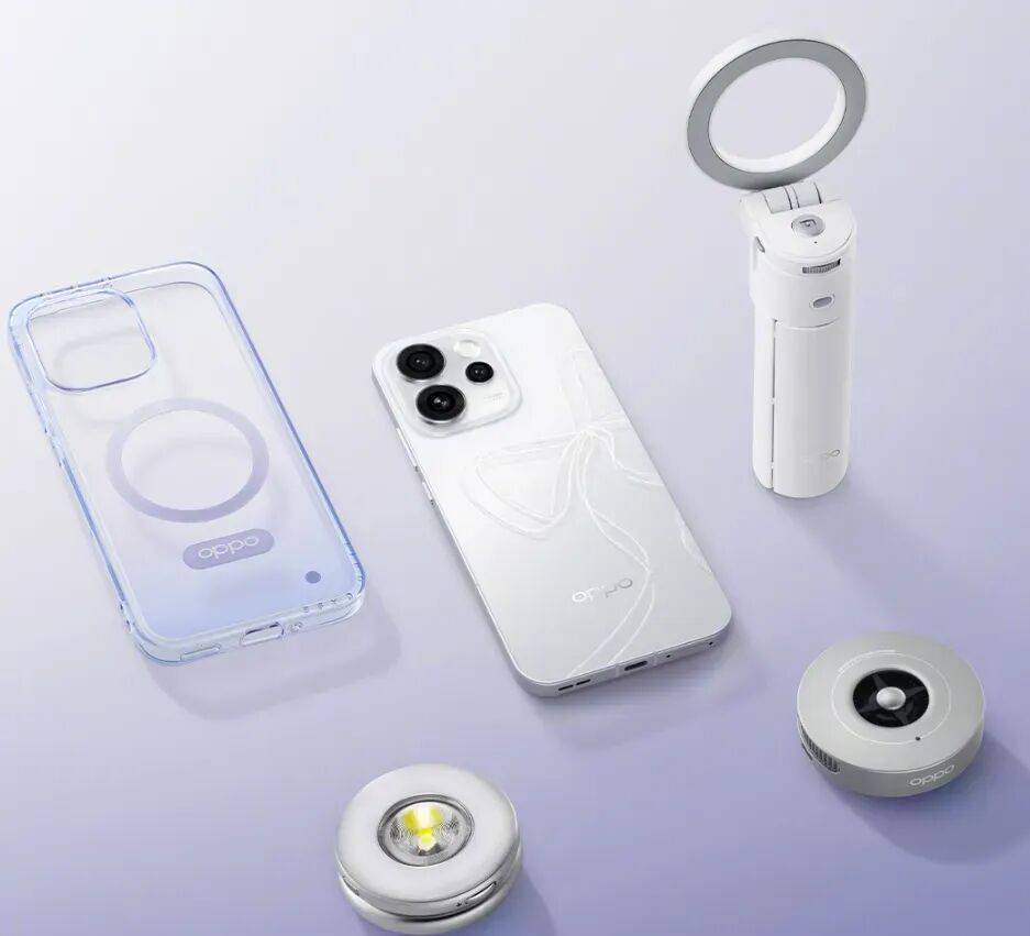 o直播套装公布：含磁吸支架杆、补光灯等不朽情缘OPPO Reno15 Pr(图4)